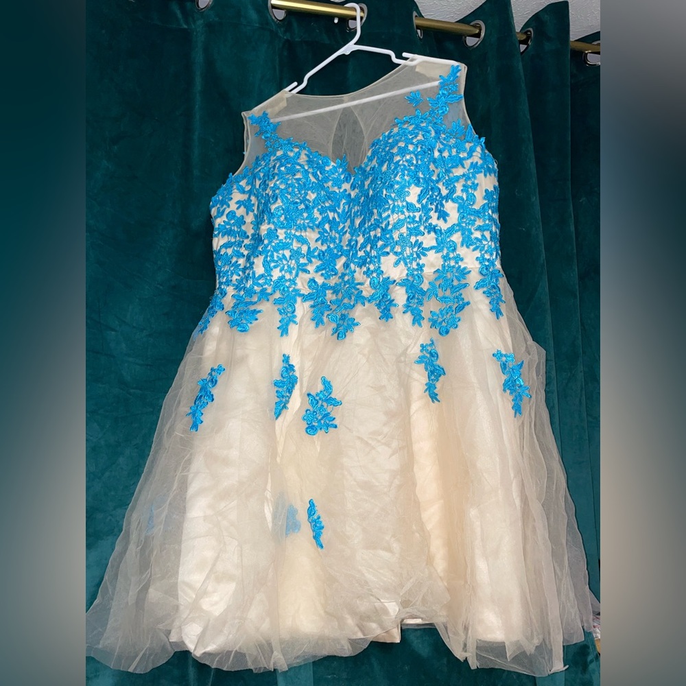 CUSTOM MADE 2-3X homecoming dress